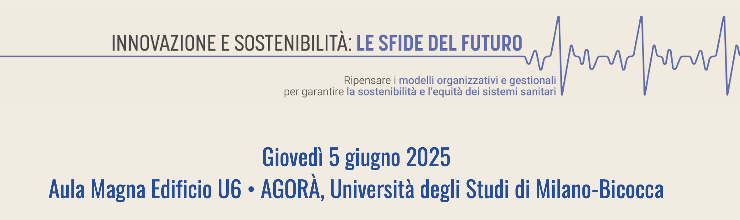 Innovazione e sostenibilità: le sfide della sanità di domani